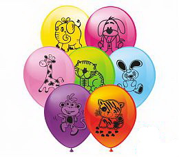 Воздушные шары "Зверюшки"