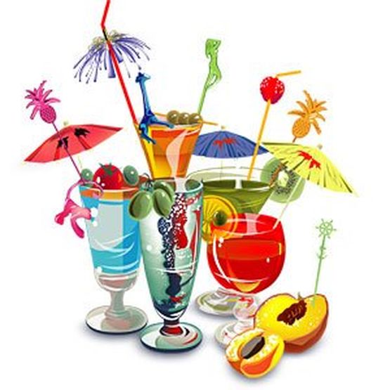 Трубочки для напитков, шпажки.