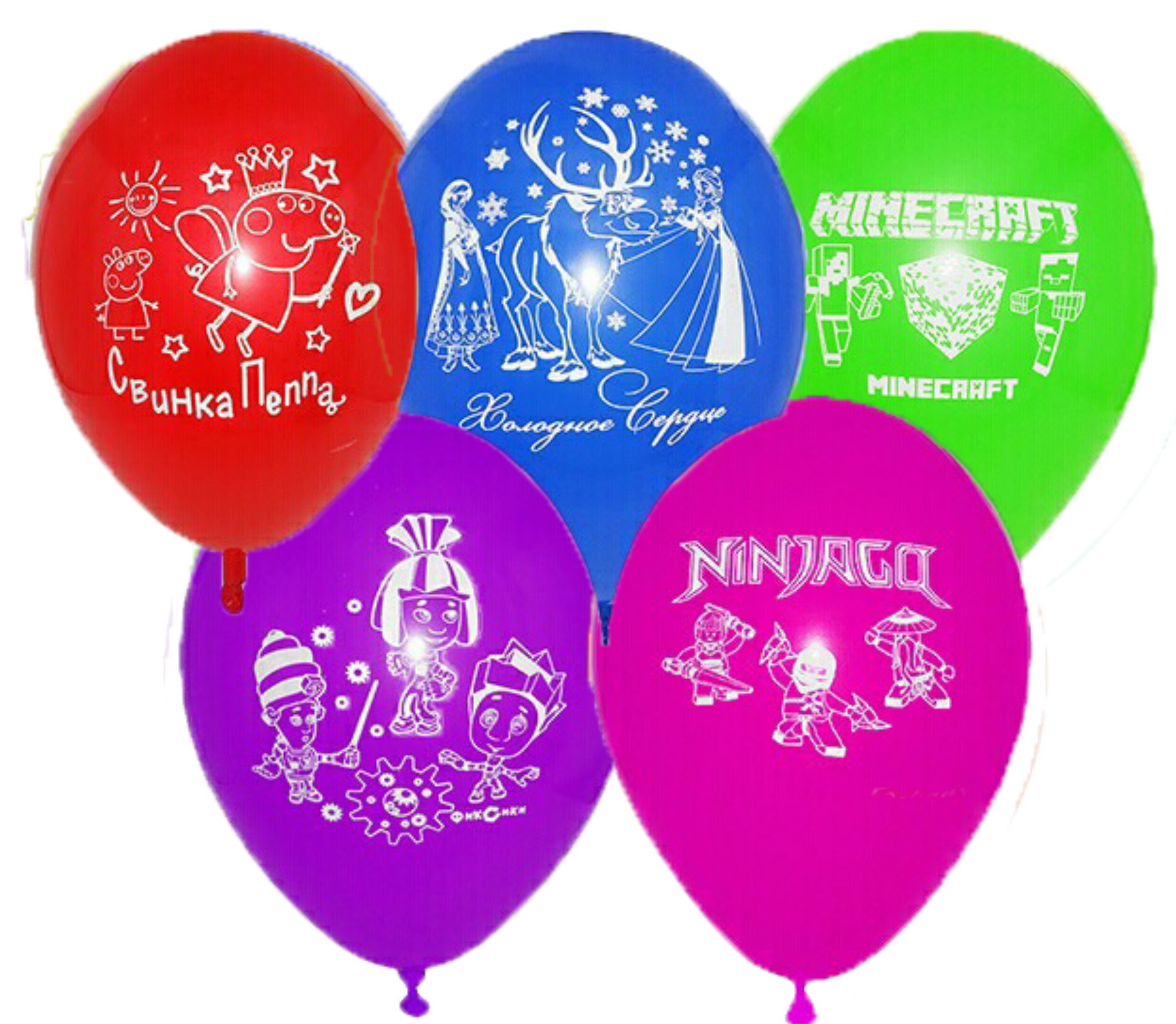 Воздушные шарики "Мультяшные"