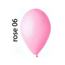 Воздушные шары PT20 06. Размер "3" (8см). Цвет: Розовый, пастель. В упак: 100шт.