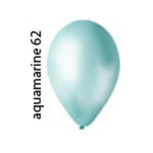 Повітряні кулі АМ50 (62) Колір: Аквамарин металік. Розмір: "5" (13см). В упак: 100шт.