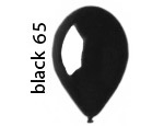 Воздушные шары  АM50 (65) Цвет: Чёрный металлик. Размер: "5"(13см). В упак:100шт.