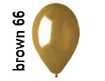 Воздушные шары  АM50 (66) Цвет: Коричневый металлик. Размер: "5"(13см). В упак:100шт.