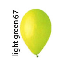 Повітряні кулі АМ50 (67) Колір: Салатовий металік. Розмір: "5" (13см). В упак: 100шт.