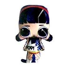 Фольгированный фигурный шар "Кукла L.O.L " Размер:78см*47см.