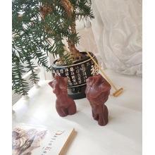 Свічки "Жіночий і чоловічий Торс".Колір:Коричневий, Висота:10см. Матеріал:Парафін.