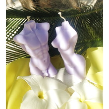 Свічки "Жіночий і чоловічий Торс".Колір:Білий Висота:10см. Матеріал:Парафін.