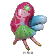 Фольгированный фигурный шар "Фея"  Размер:70см*60см.