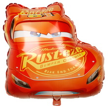 Фольговані фігурні кулі "Блискавка Маквін".  Розмір: 52см*54см.