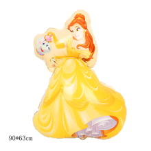 Фольгированный фигурный шар "Белль".  Размер: 90см*63см.