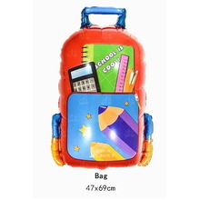 Фольговані фігурні кулі "Портфель".  Розмір: 69см*47см.