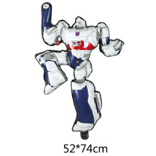 Фольгована фігурна куля "Трансформер Мегатрон".  Розмір: 74см*52см.