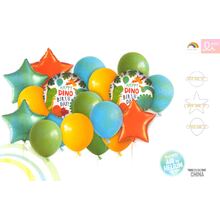 Набір тематичних куль "Діно Happy Birthday". У наборі: 6шт. 18"(45см) + 12шт. 12"(30см)