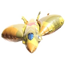 Фольгированный фигурный шар "Истребитель".  Размер: 99см*96см. Пр-во: FlexMetal (Испания)