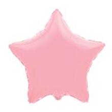 Фольгированный шар Мини Звезда. Цвет: Розовый Пастель. Размер:9″(23см). Пр-во: FlexMetal (Испания)