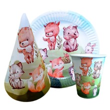 Набор для детского дня рождения "Лесные звери"