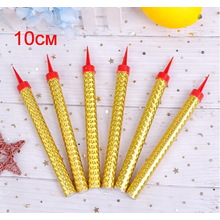 Фейерверк для торта (Холодный фонтан). Размер: 10см. В упак: 6 шт.