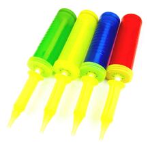 Насос для воздушных шариков "Прозрачный" ручной двухходовой.