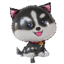 Фольговані кулі "Собачка Хаски" Розмір: 48см*68см.