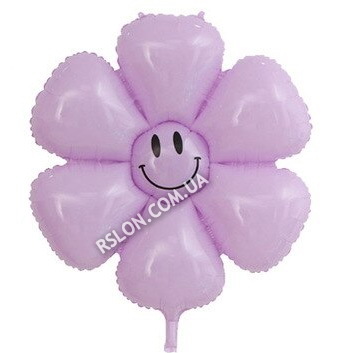 Фольговані кулі "Ромашка Фіолетова" Розмір: 41"(102см)
