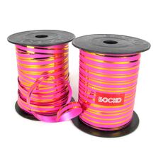 Лента для шариков. Цвет: Розовый Люрекс. Длина: 50м. Пр-во: Боско (Украина)