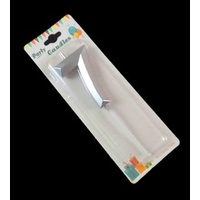 Свеча цифра для торта "Crystal 7". Цвет Серебро. Пр-во Китай