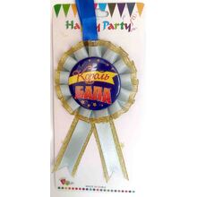 Медаль "Король балу". Колір: Блакитний.