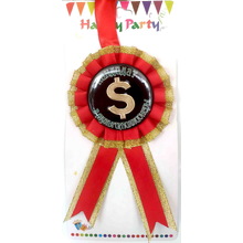 Медаль "Кандидат в Мультимиллионеры". Цвет: Красный