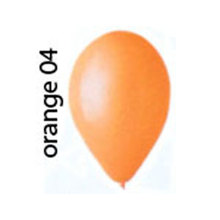 Воздушные шары 12"(30см) 04 Оранжевый пастель В упак: 100шт. ТМ "Gemar" Италия